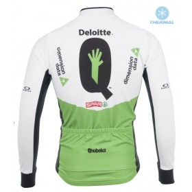 Maillot vélo Femme 2018 Dimension Data  Hiver Thermal Fleece N001